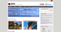 Desktop Screenshot of brikbase.org