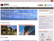 Tablet Screenshot of brikbase.org